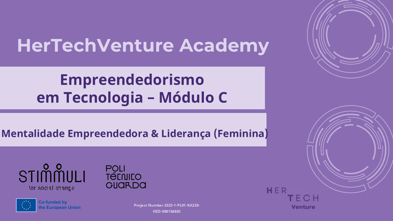 Módulo C - Mentalidade Empreendedora e Liderança Feminina