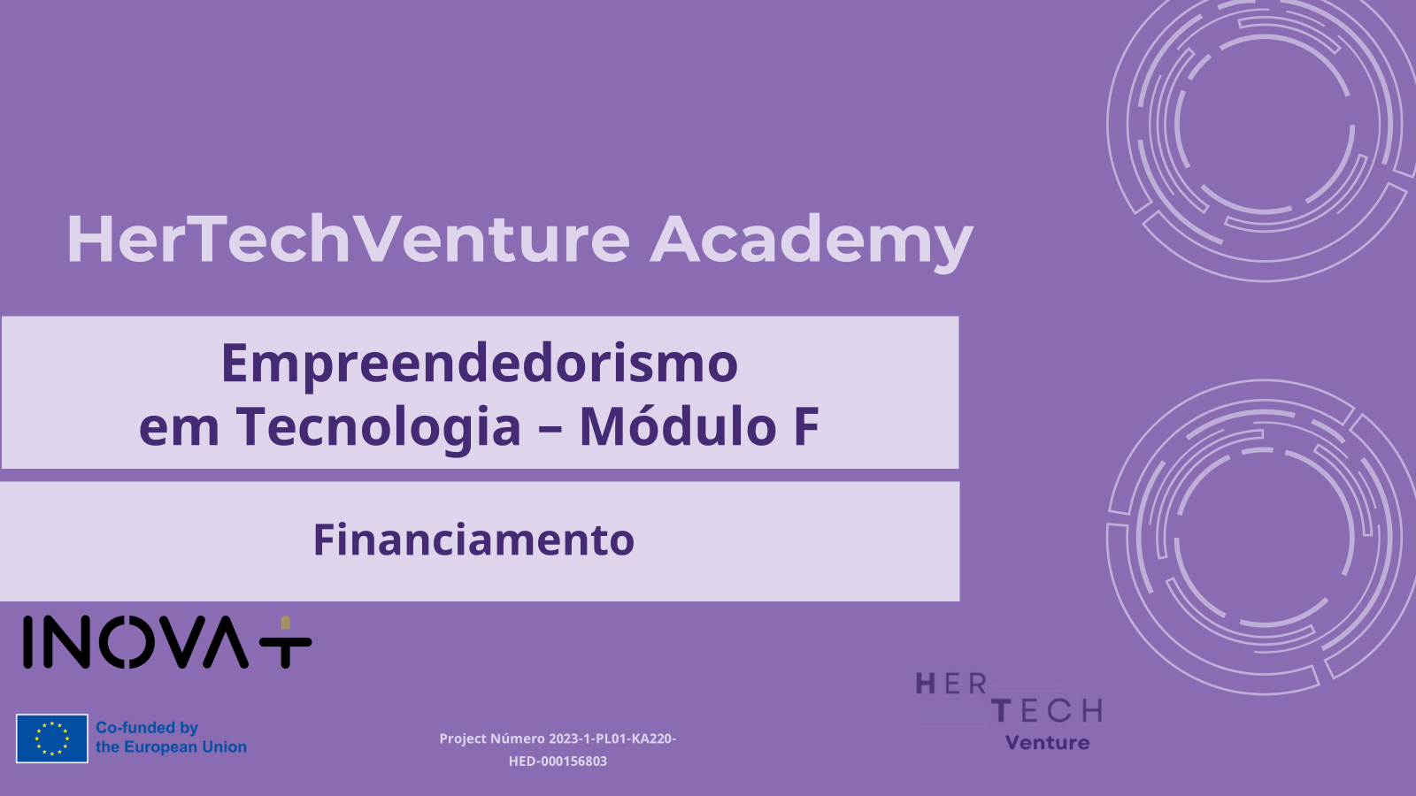 Módulo F - Financiamento